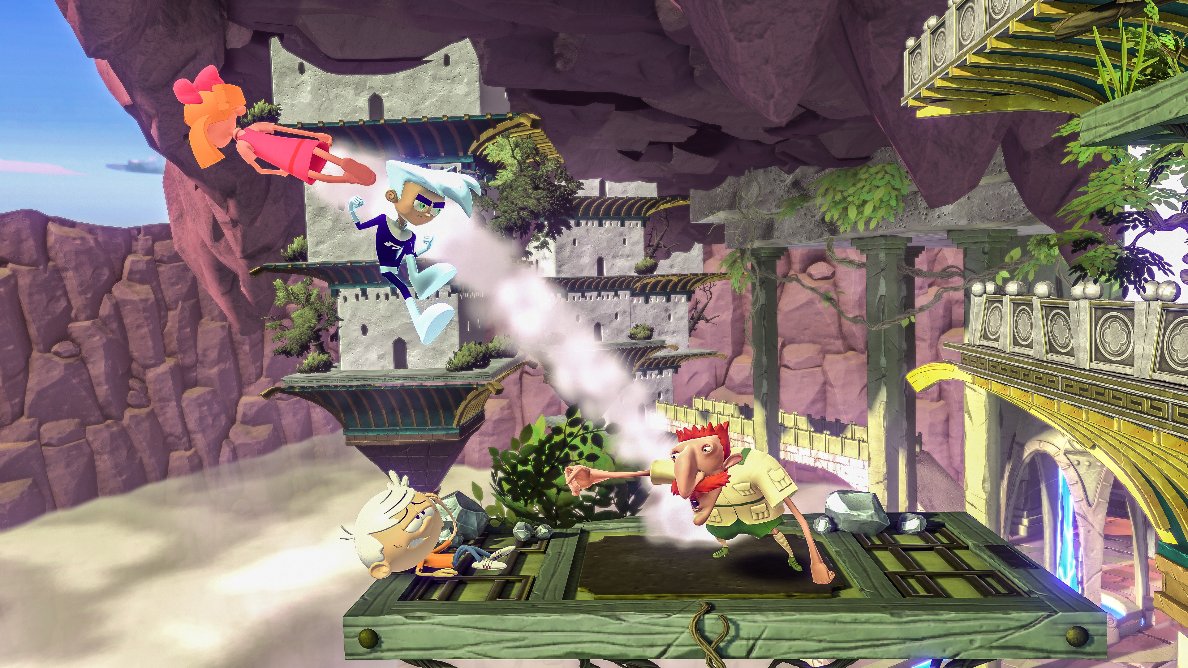 imagem do jogo Nickelodeon All Star Brawl 2