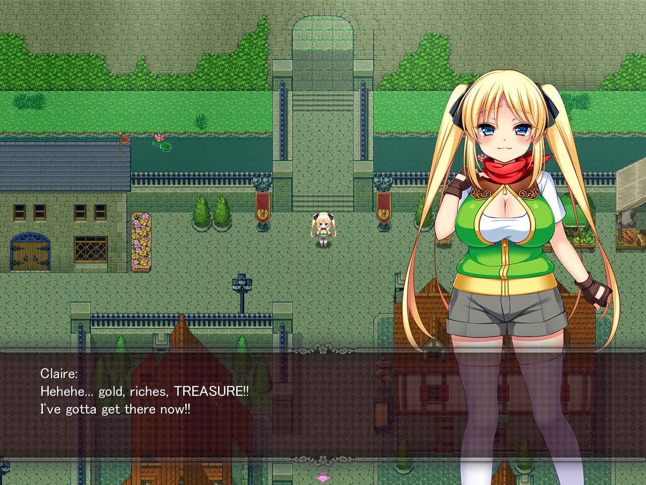 imagem do jogo Treasure Hunter Claire 1