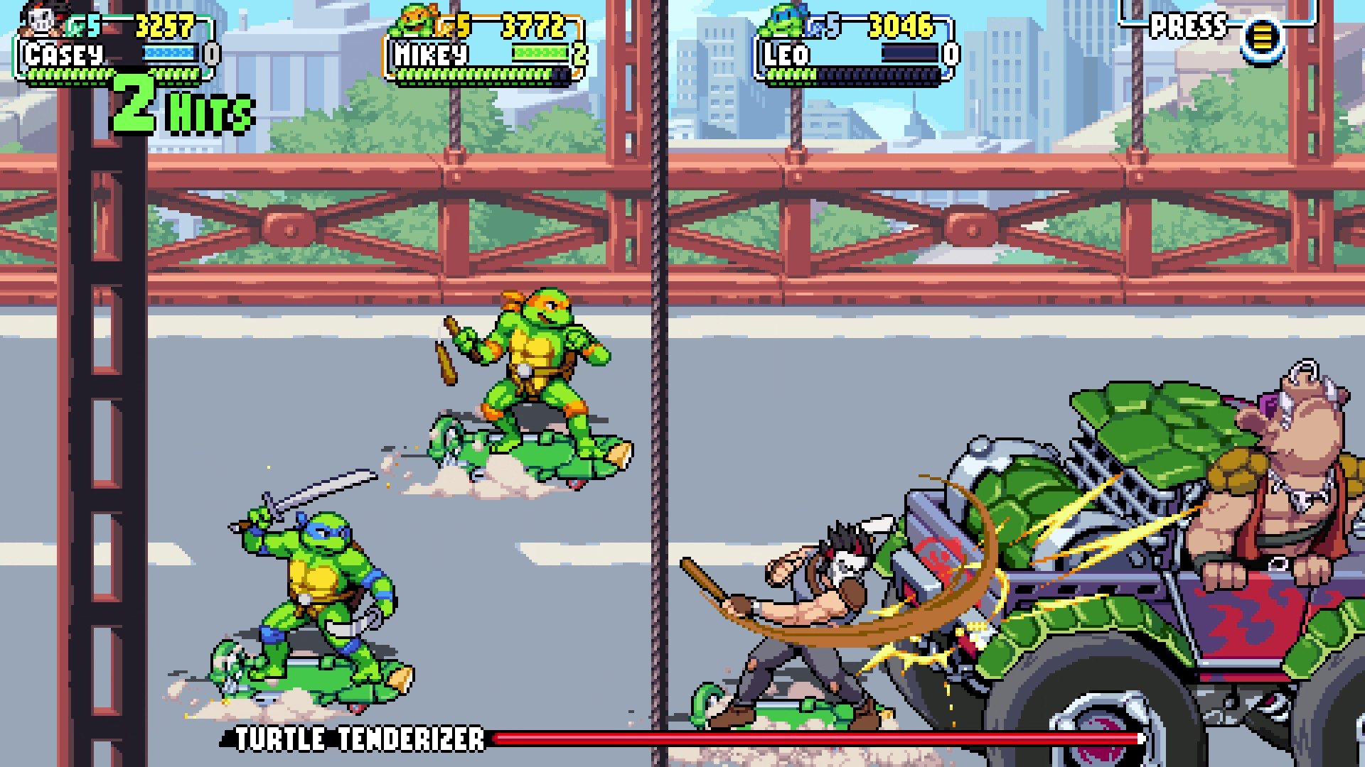 imagem do jogo Teenage Mutant Ninja Turtles Shredders Revenge 1