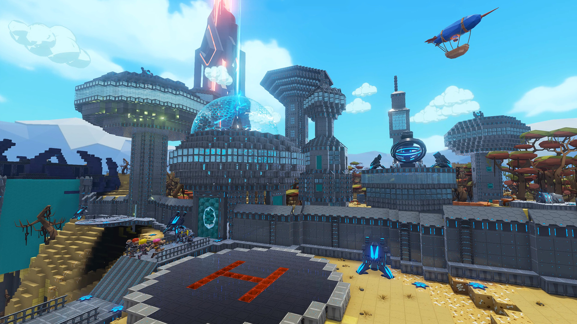 imagem do jogo PixARK Skyward 1