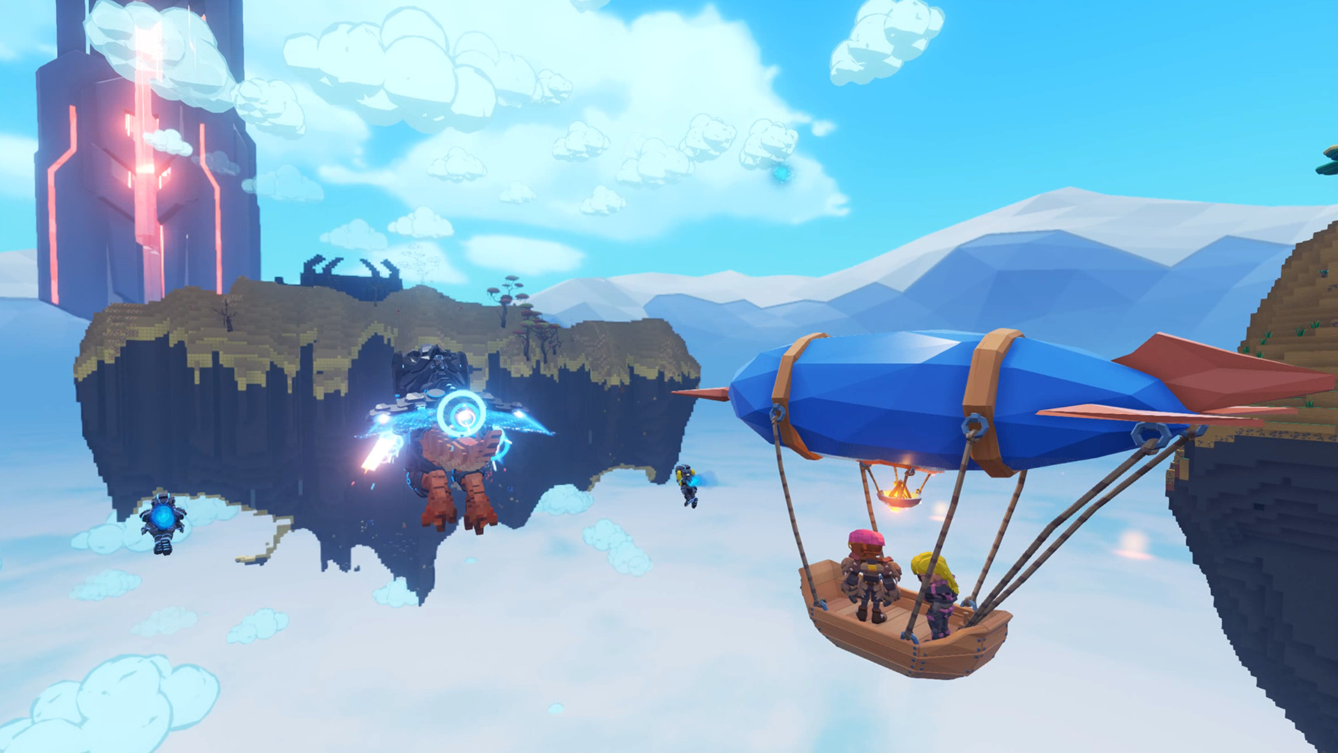 imagem do jogo PixARK Skyward 3